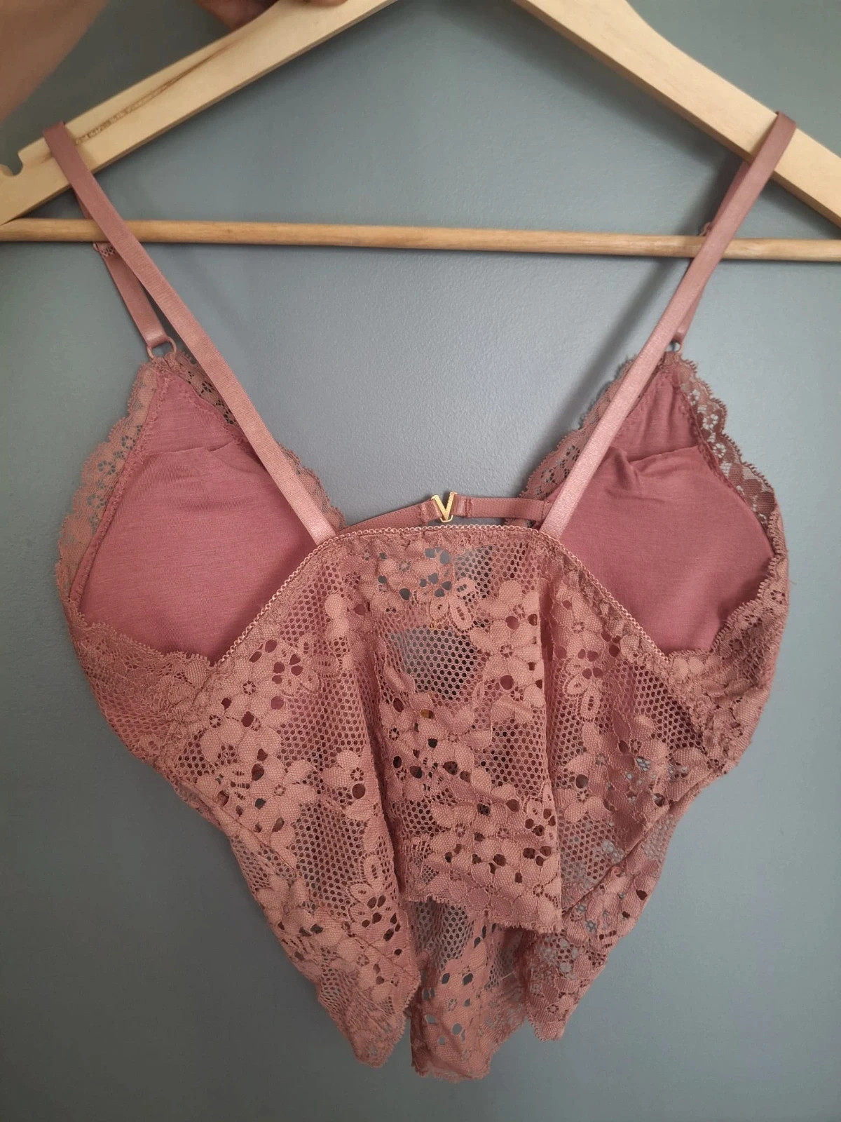 Crop top bralette dentelle florale tendance – Ancona – taille 90B 3
