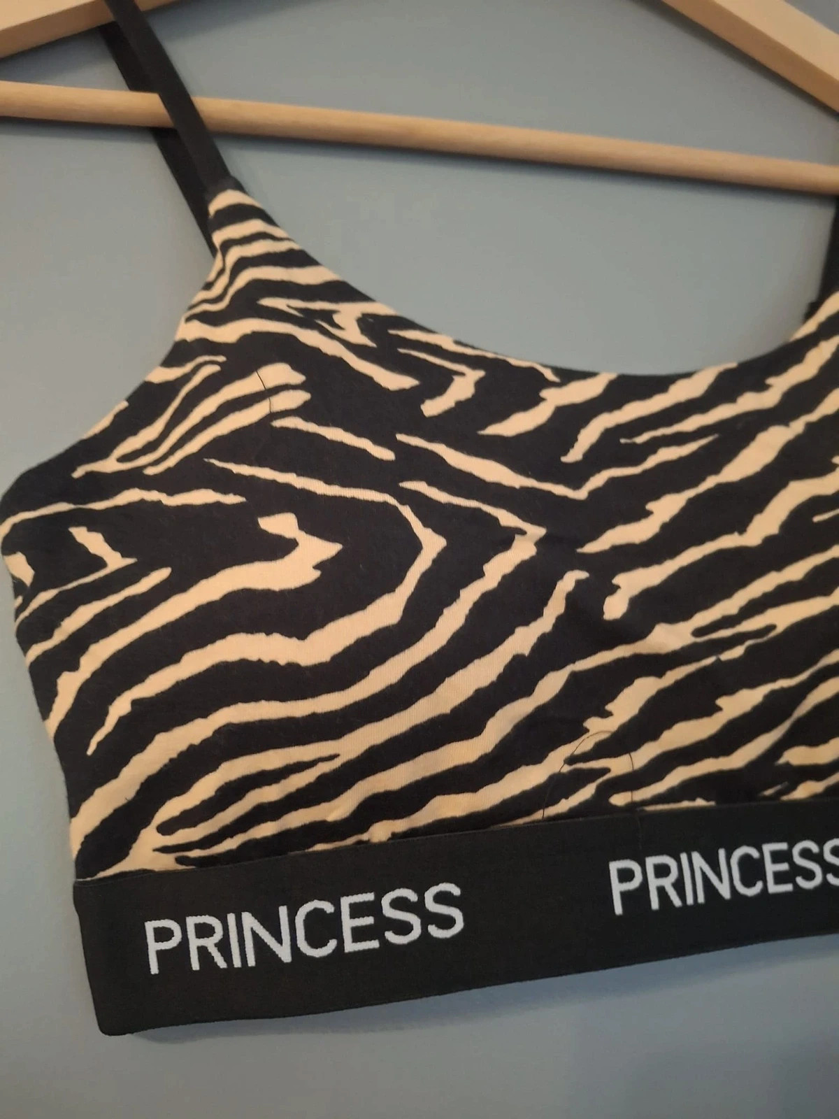 Set brassière sport en coton imprimé Zebre – Ouno – taille 90B 2