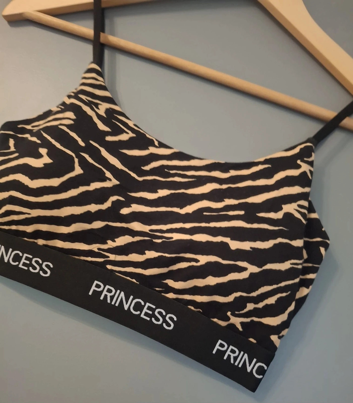 Set brassière sport en coton imprimé Zebre – Ouno – taille 90B 3