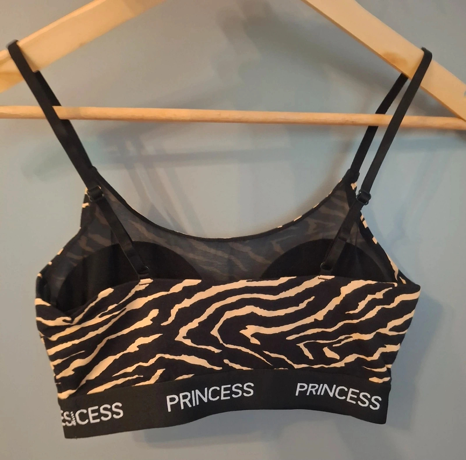 Set brassière sport en coton imprimé Zebre – Ouno – taille 90B 5