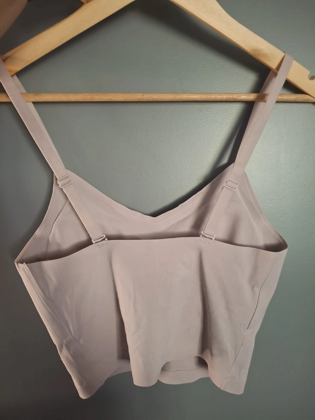 Bralette crop top invisible sans couture Nude – Ouno – taille S / 36 / 8 2