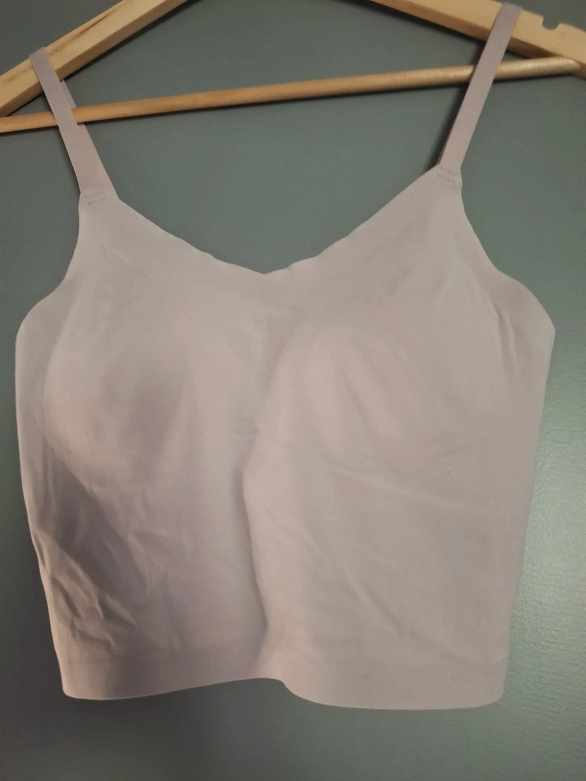 Bralette crop top invisible sans couture Nude – Ouno – taille S / 36 / 8 4