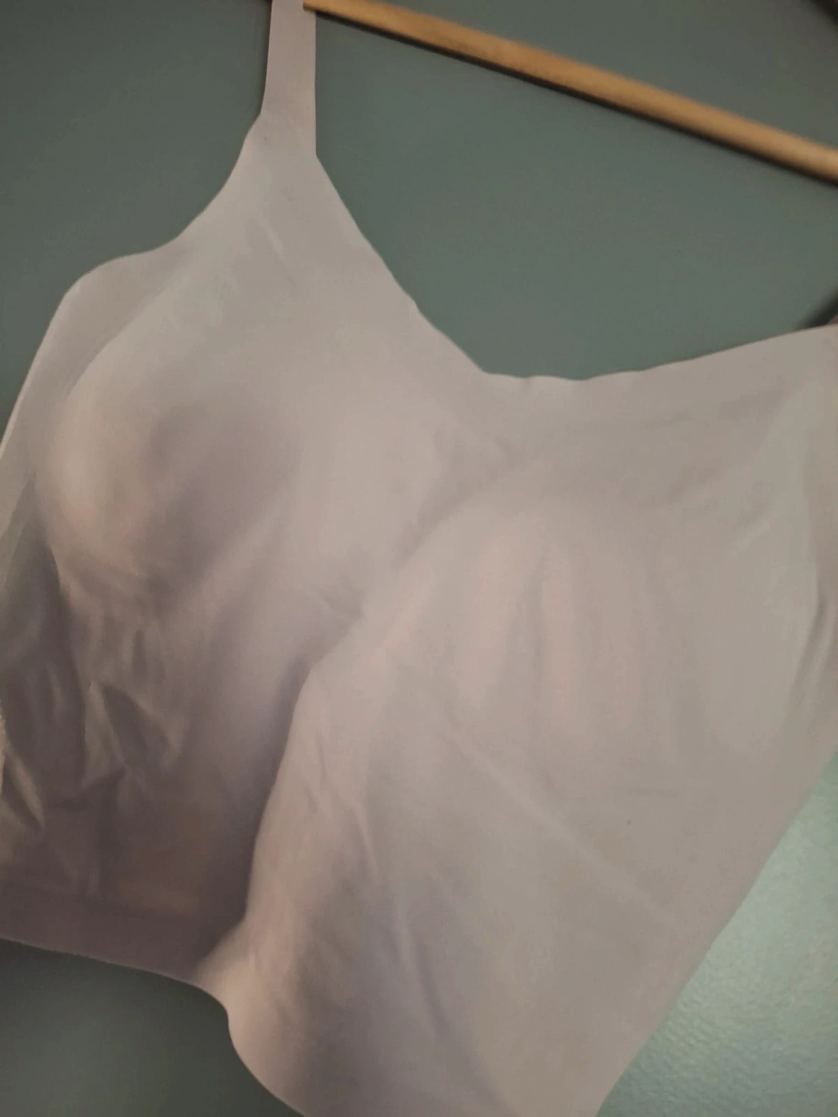 Bralette crop top invisible sans couture Nude – Ouno – taille S / 36 / 8 3