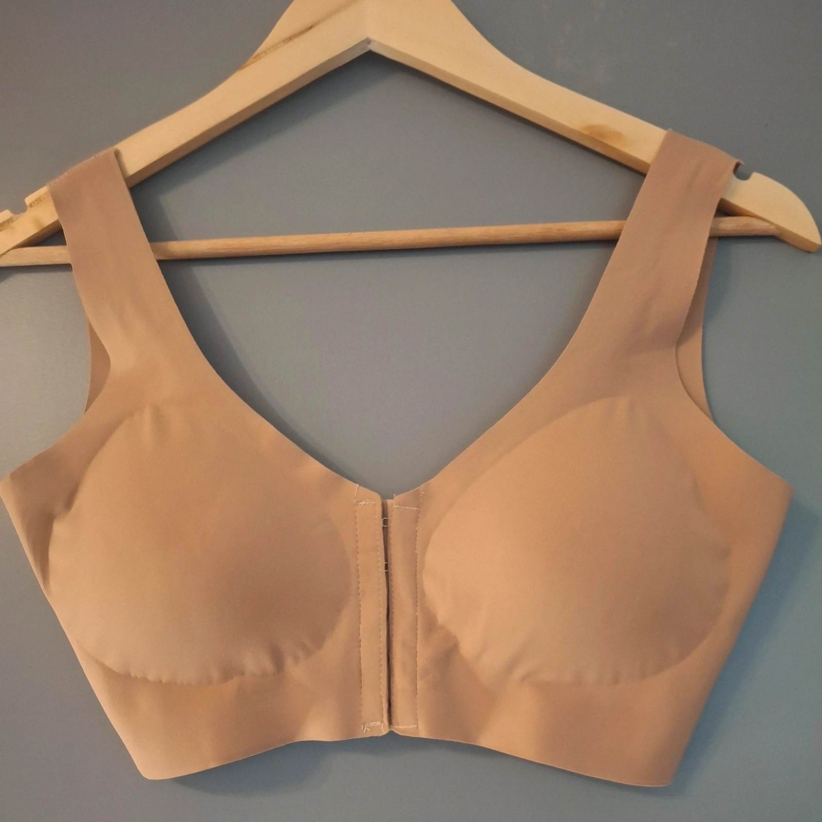 Bralette invisible sans couture ouverture agrafes