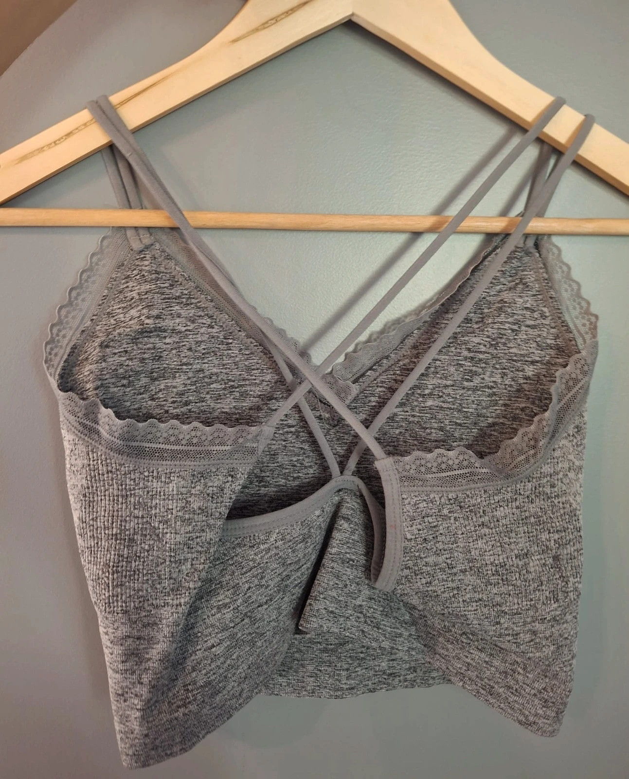 Brassière micro fibres et dentelle – Ouno – taille XL / 42 / 14 2