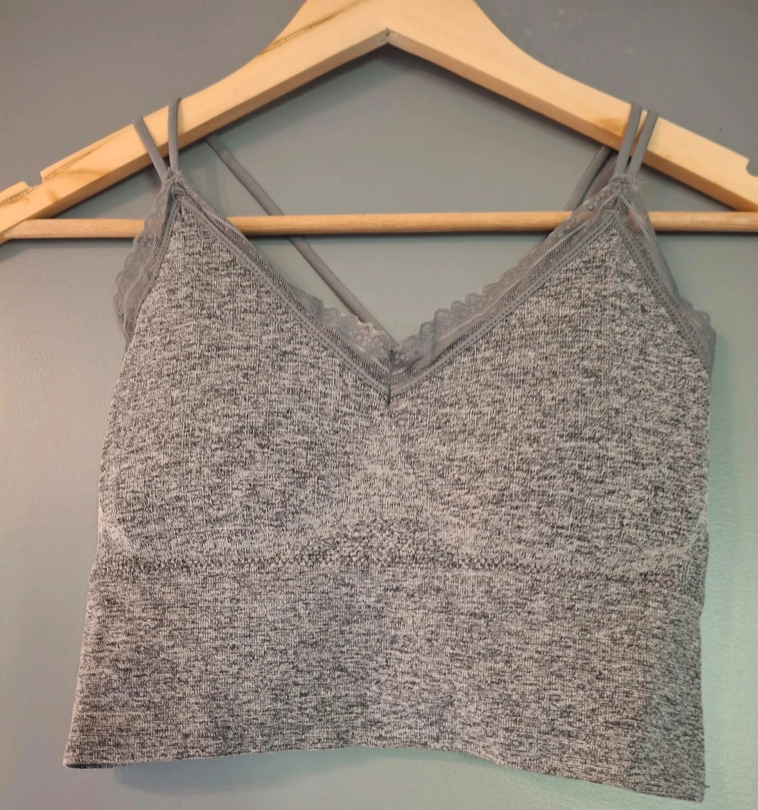 Brassière micro fibres et dentelle