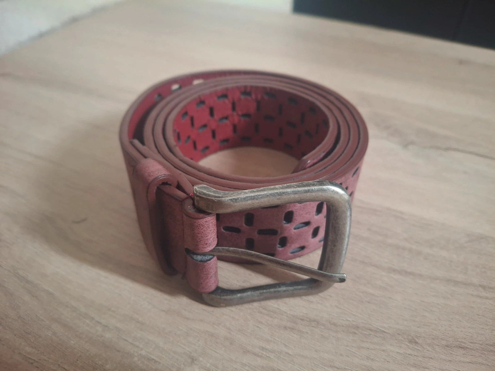 Ceinture en cuir – boutique indépendante – taille 110 cm 3
