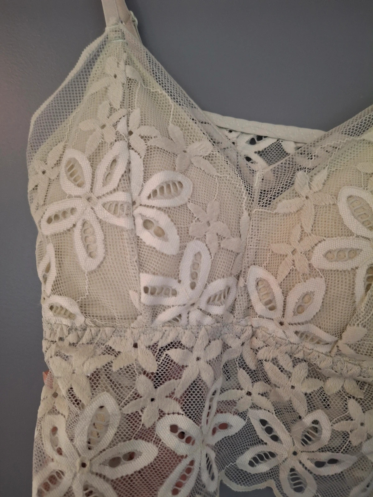 Bralette dentelle fine a fleurs – Ouno – taille Taille unique 4