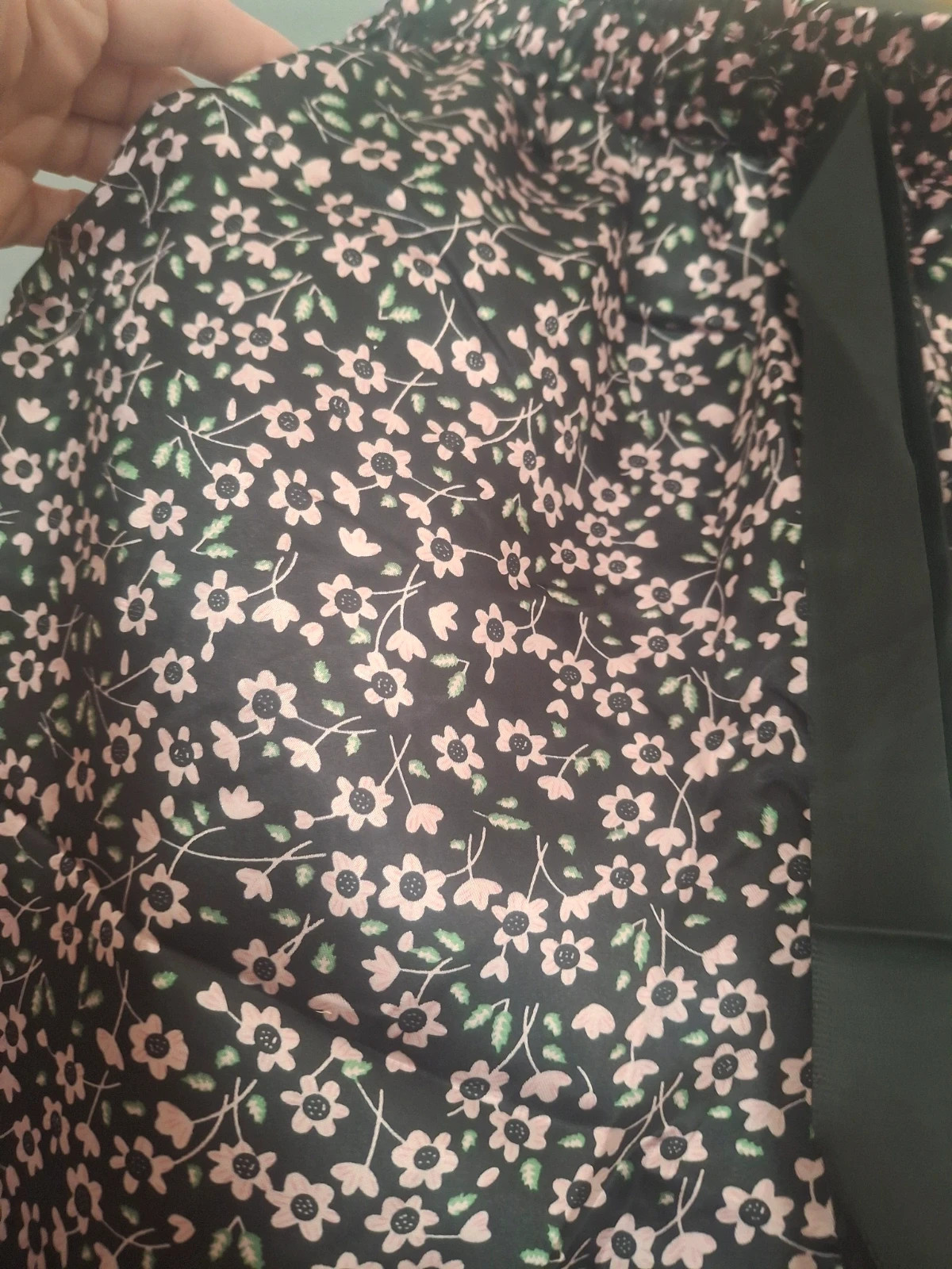 Pantalon palazzo avec poches fluide – Pink & Sky – taille XL / 42 / 14 4