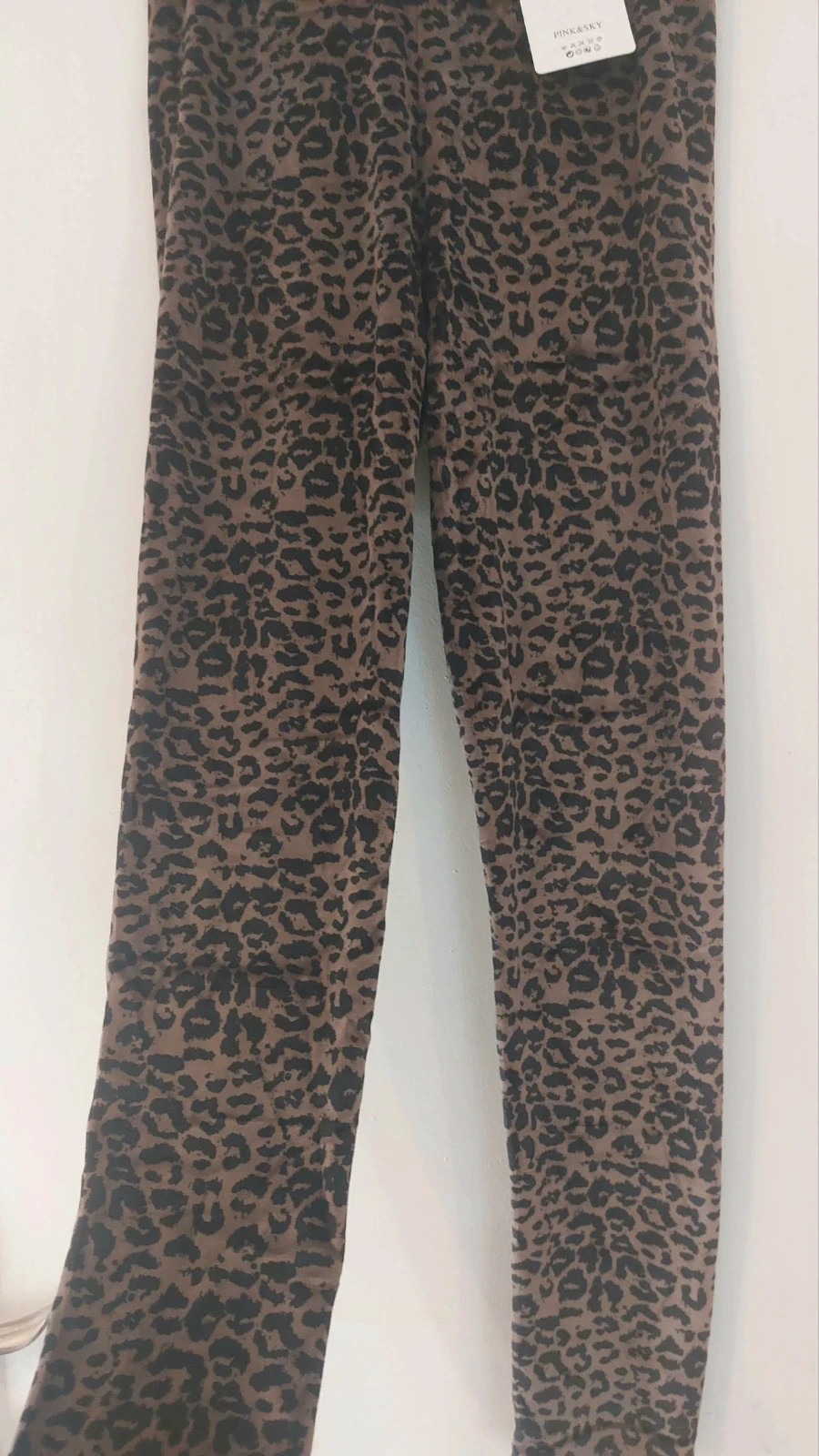 Jegging style velours Léopard – Pink & Sky – taille XL / 42 / 14 3