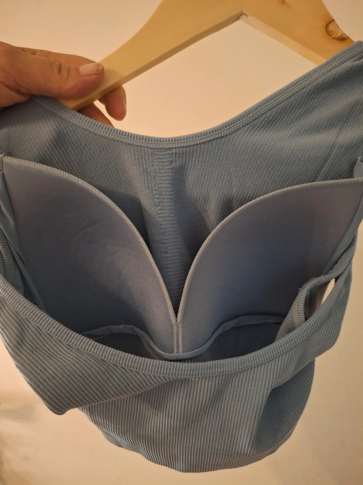 Brassière bon maintien bleu bretelles larges – Ancona – taille 90C 5