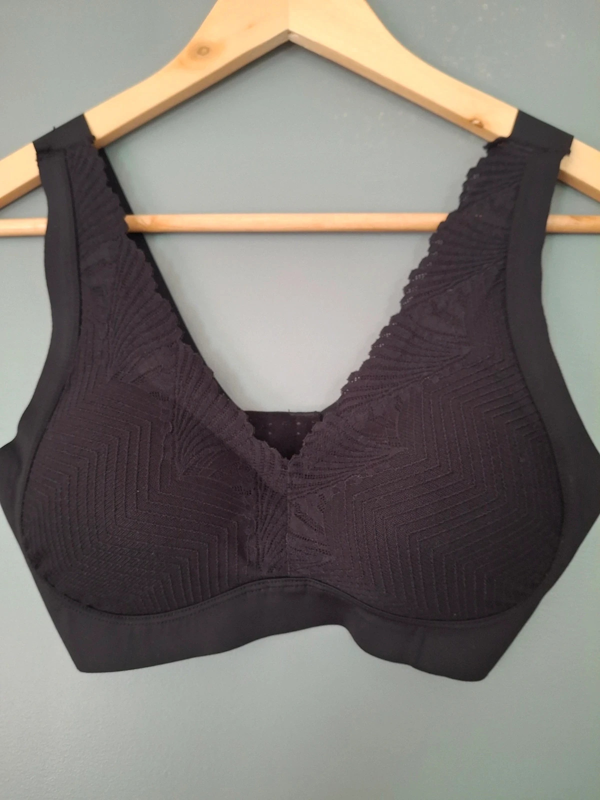Bralette invisible dentelle noire