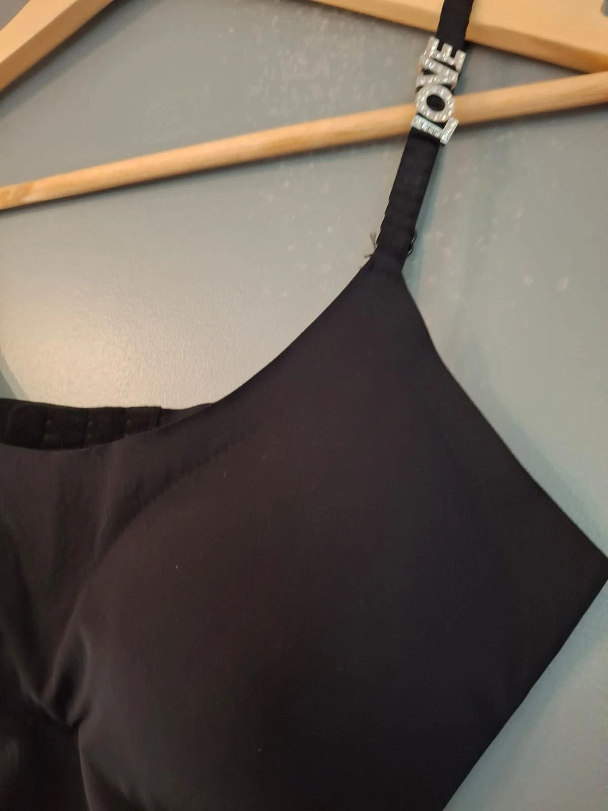 Bralette crop top sans couture bretelles amovible – Love – taille 95C 2