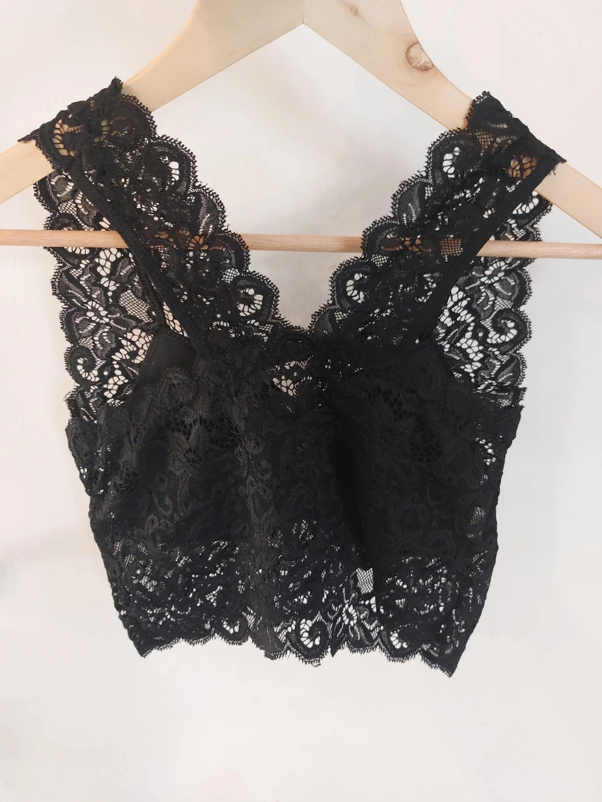 Croo top dentelle noir push up – Ancona – taille XL / 42 / 14 3