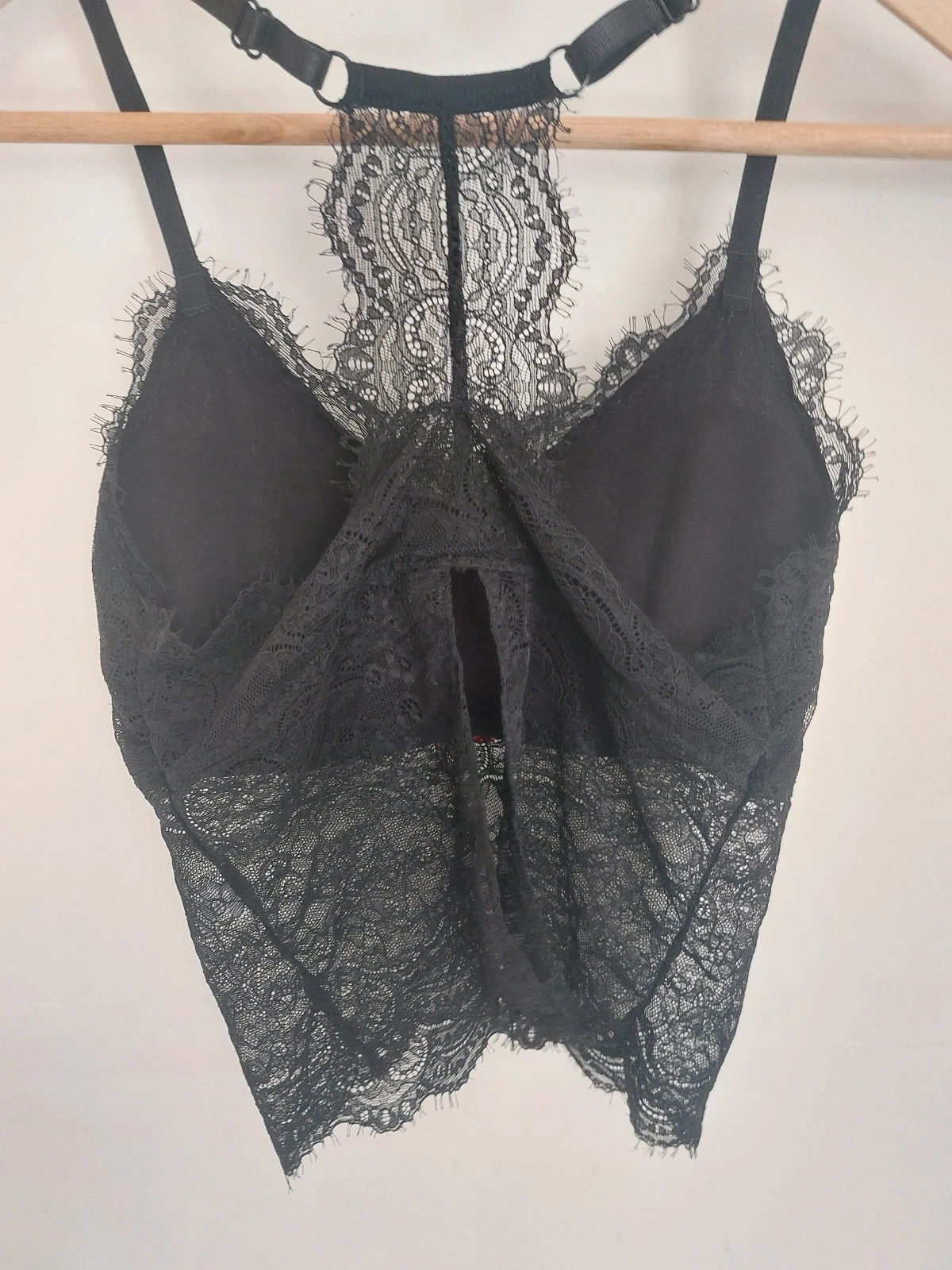 Top court style Caraco dentelle noire – Petit 2
