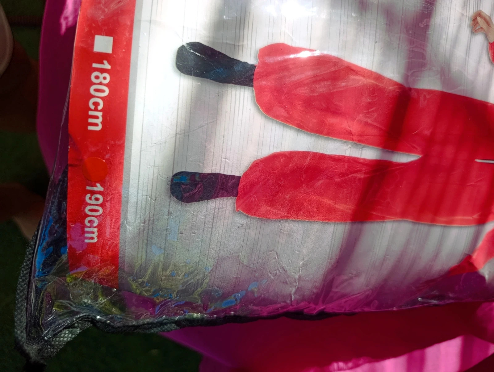 Combinaison rouge – costume / déguisement 190cm – Squid Game – taille XL 4
