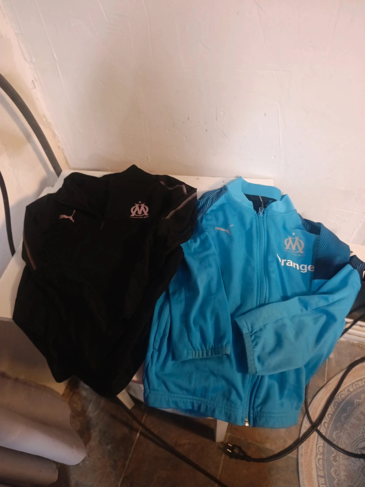 Lot vêtements Olympique de Marseille