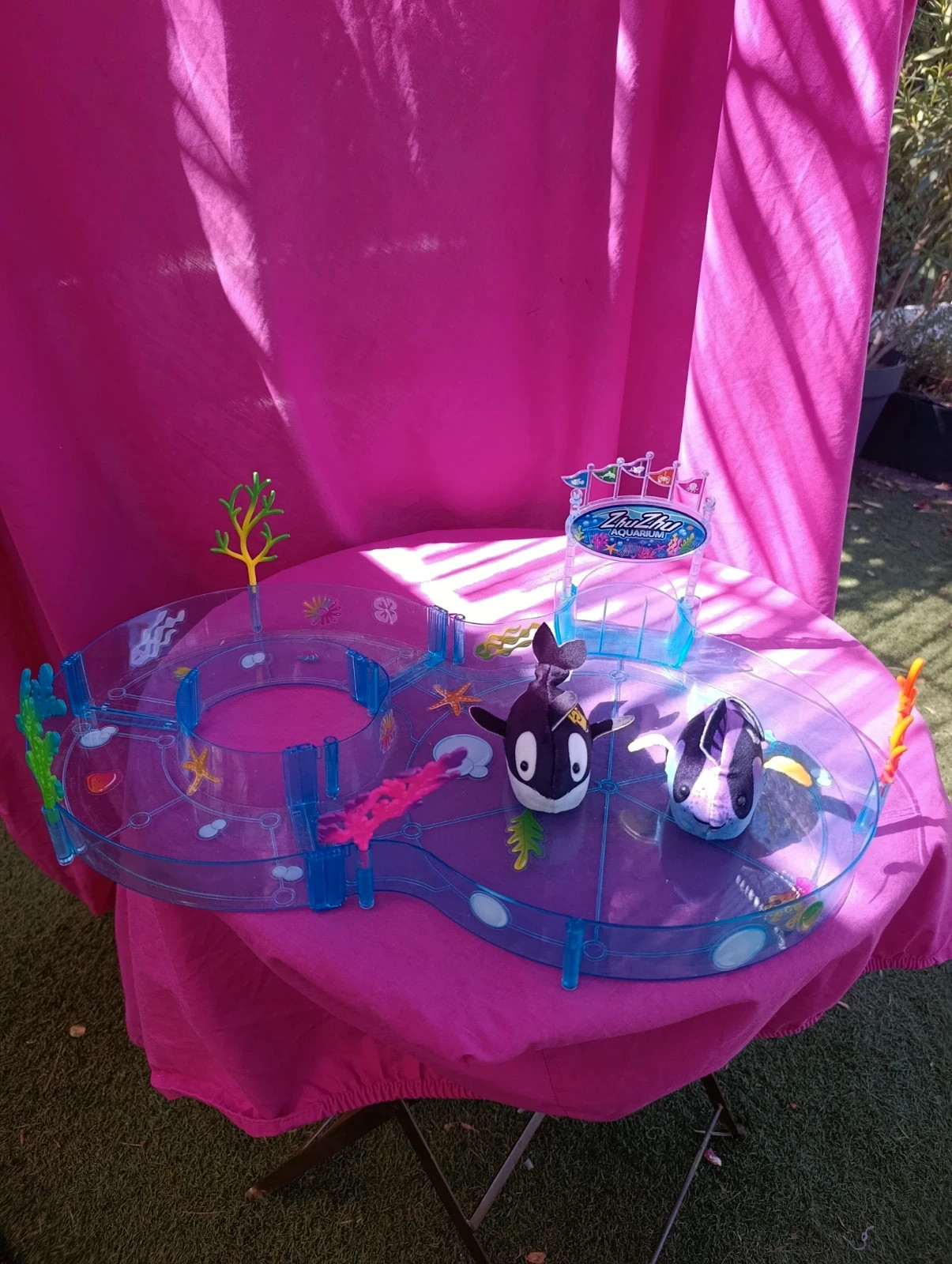 Zhuzhu aquarium circuit avec 2 peluches – Zhu Zhu Pets – taille Taille unique