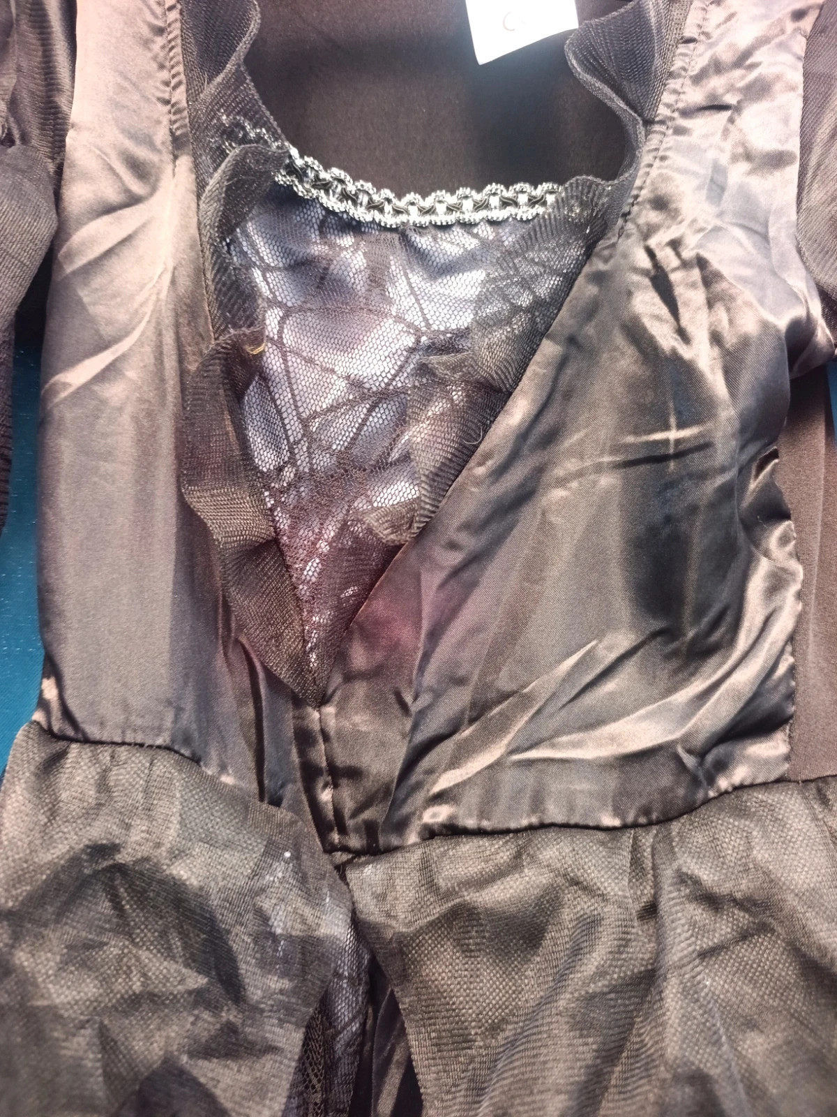Déguisement robe sorcière 7 10 ans – TU – taille 8 ans / 128 cm 2