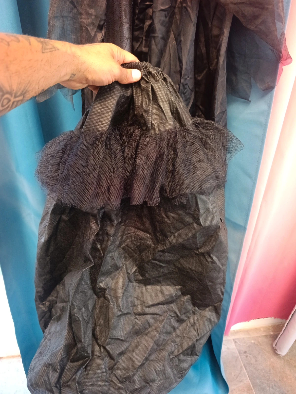 Déguisement robe sorcière 7 10 ans – TU – taille 8 ans / 128 cm 3