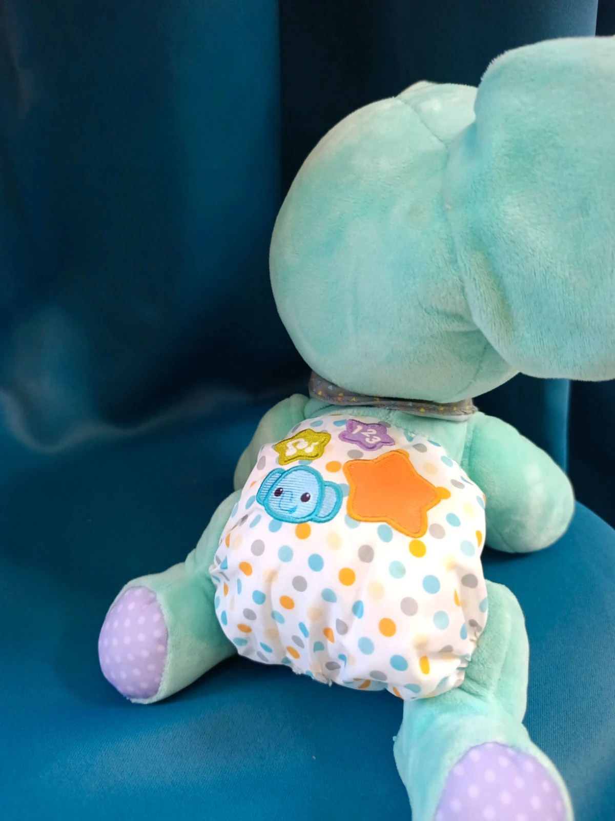Peluche éléphant interactif VTech elephanteau 1 2 3 suis-moi – VTech – taille Taille unique 3