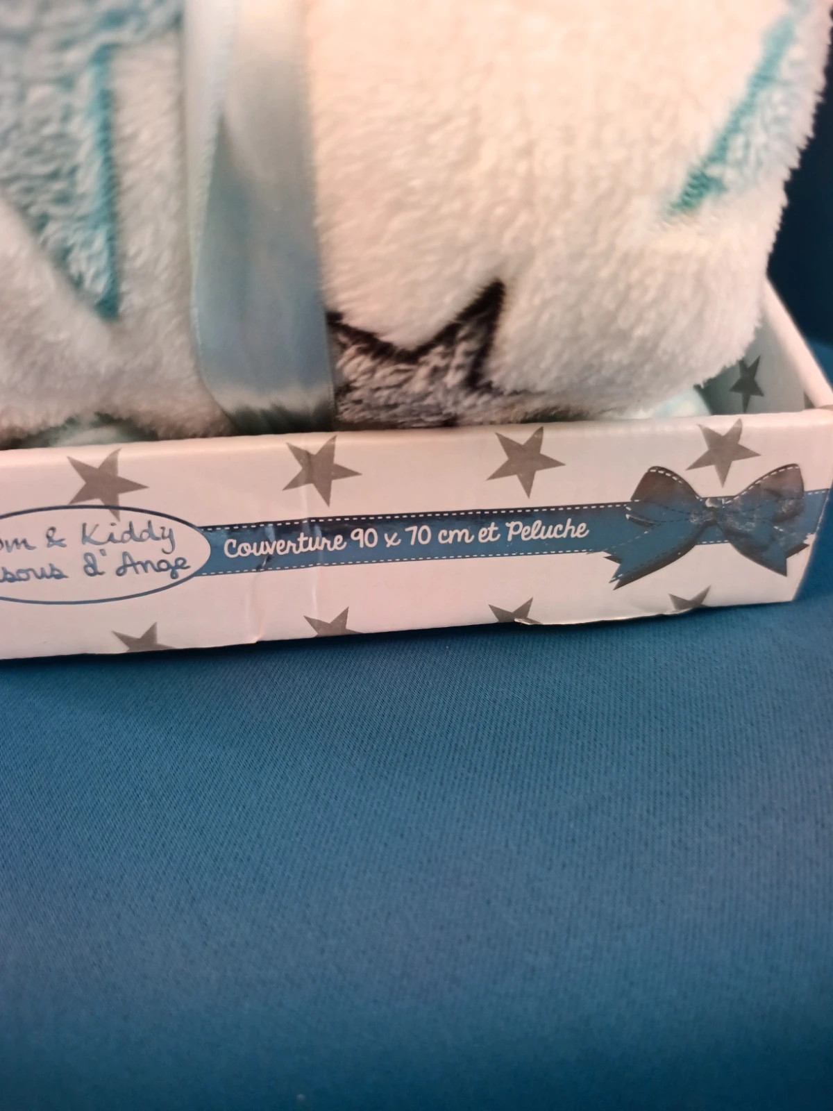 Couverture et peluche pilou naissance – Tom et Kiddy – taille Taille unique 2