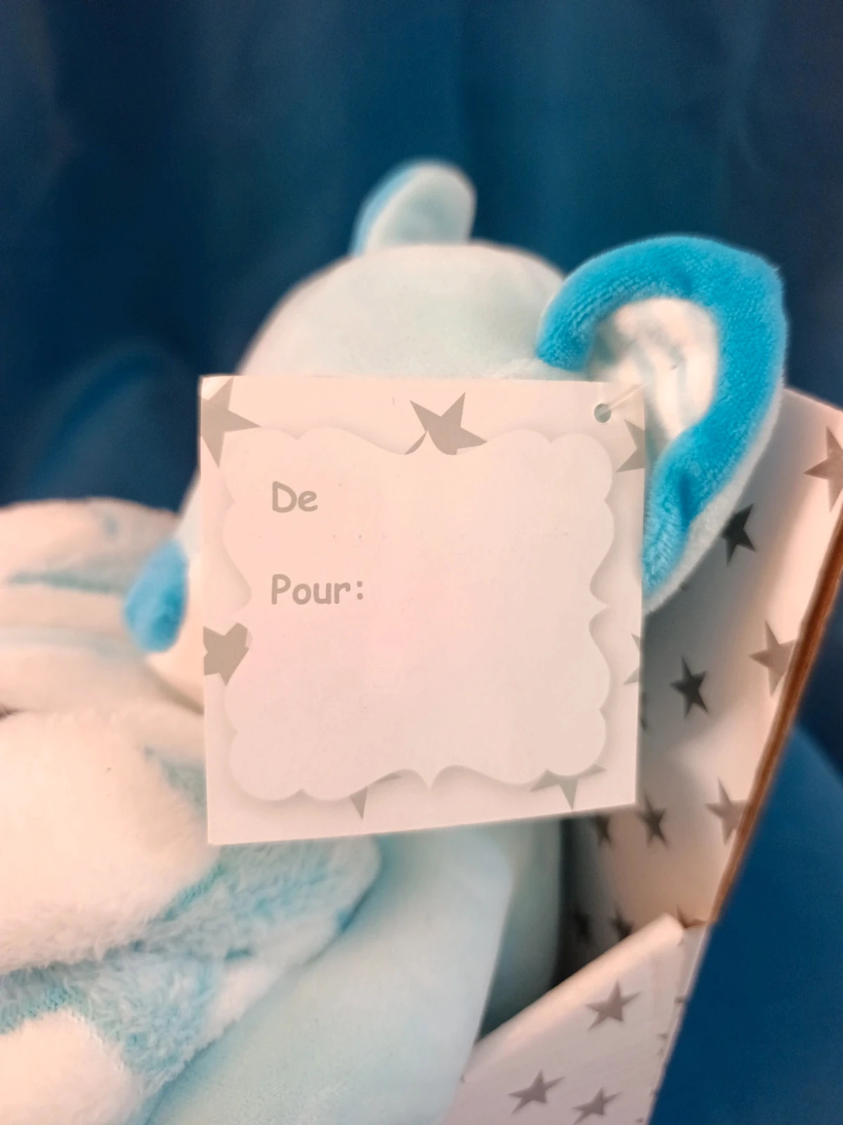 Couverture et peluche pilou naissance – Tom et Kiddy – taille Taille unique 4