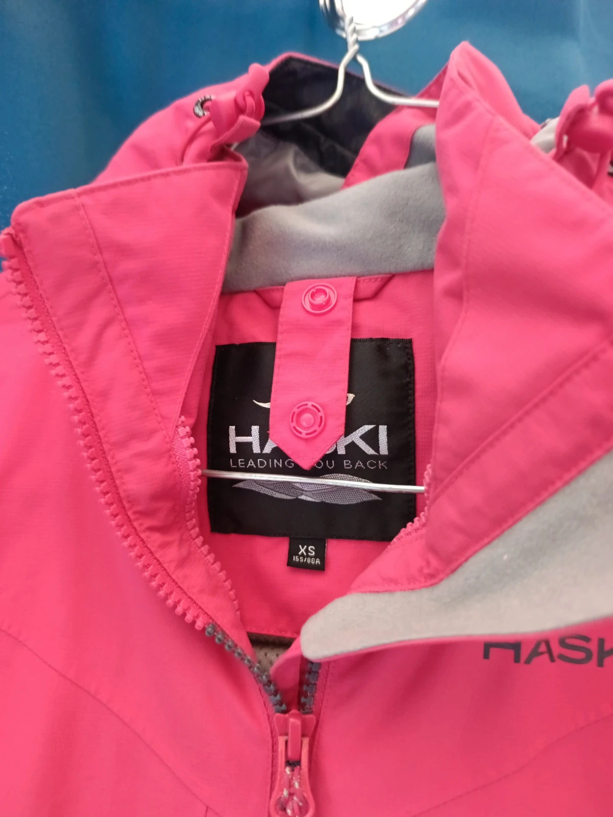 Imperméable avec capuche treck rando camping – haski – taille XS / 34 / 6 3