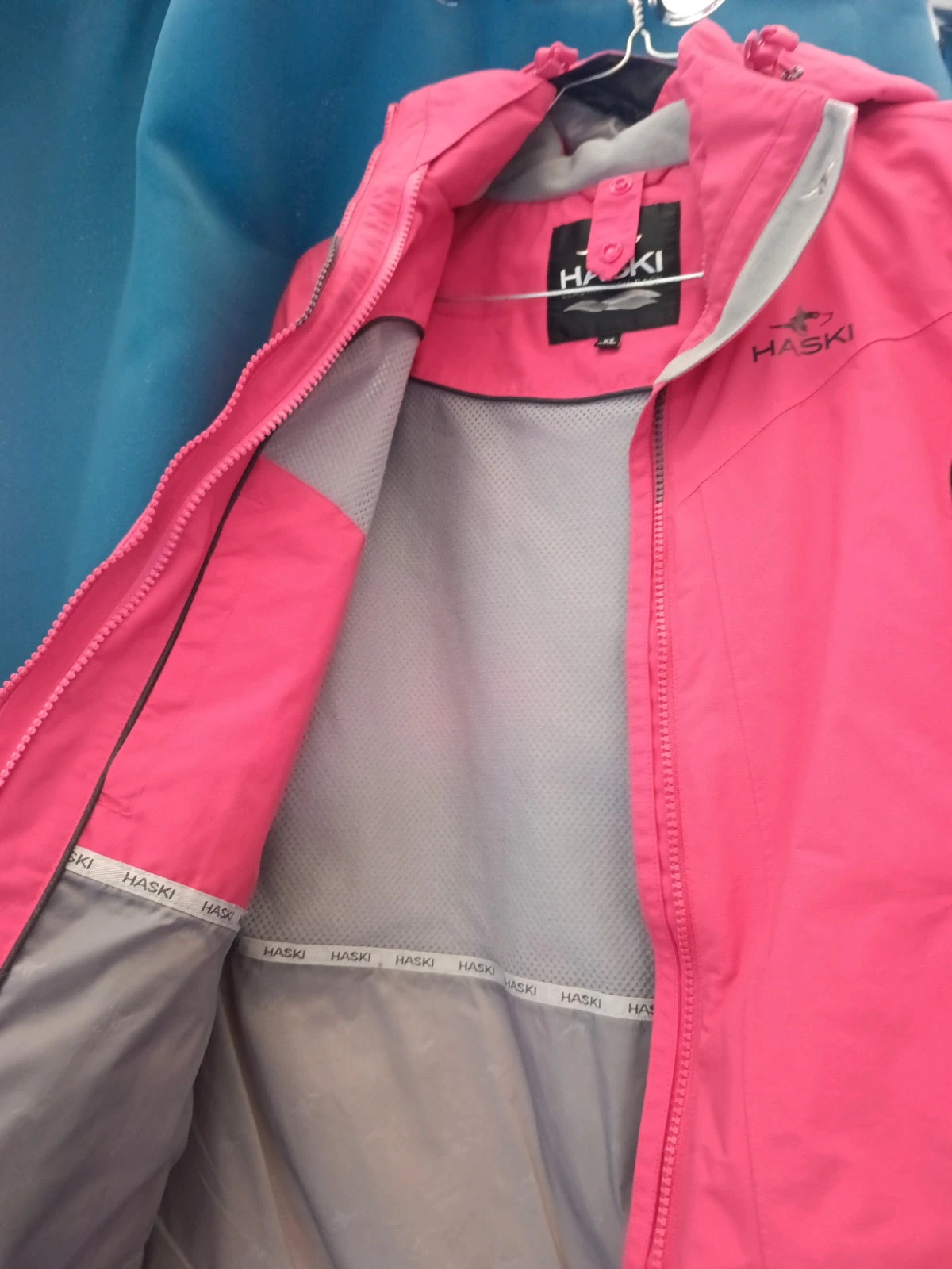 Imperméable avec capuche treck rando camping – haski – taille XS / 34 / 6 5