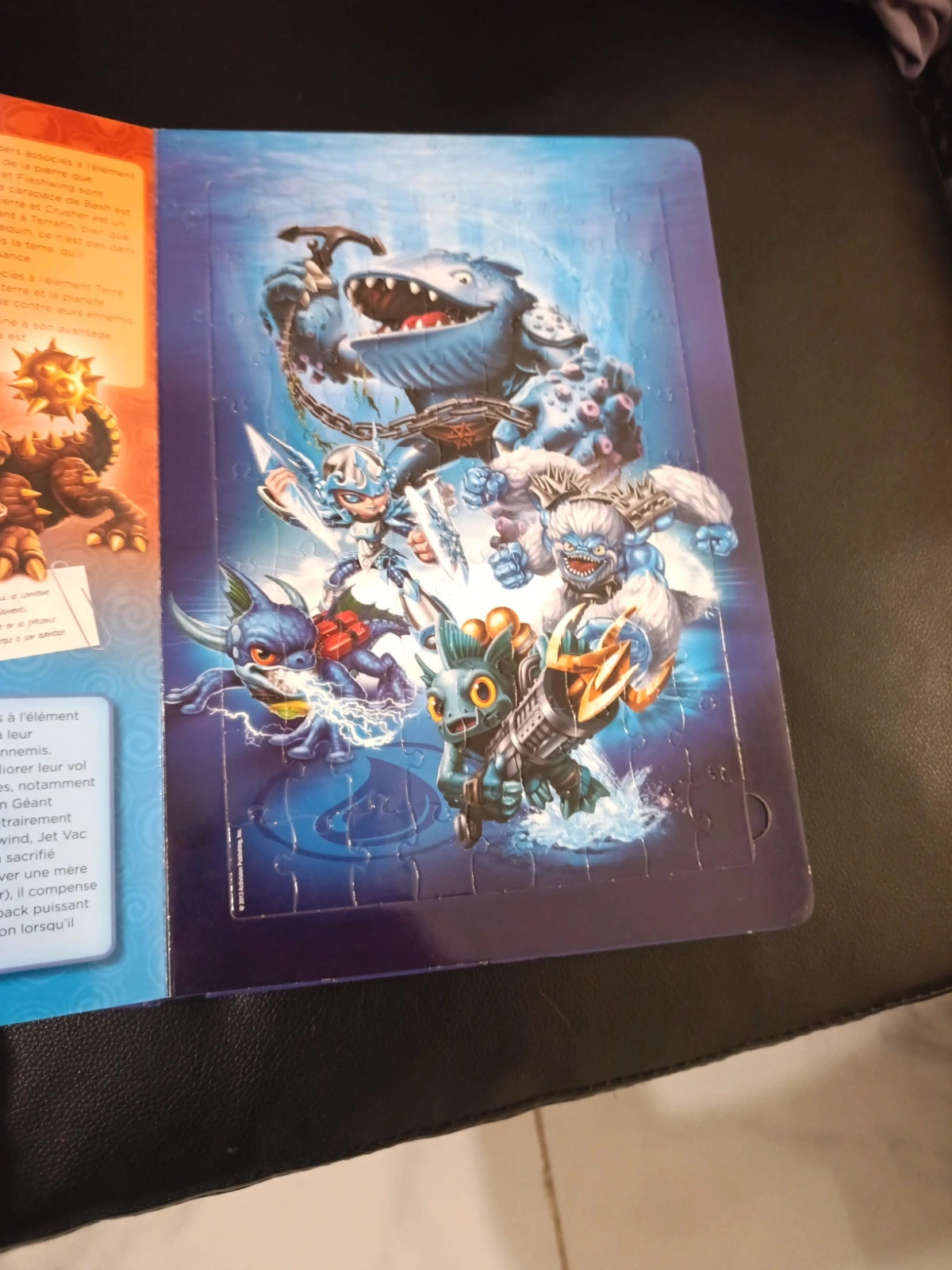 Livre puzzle Skylanders 4