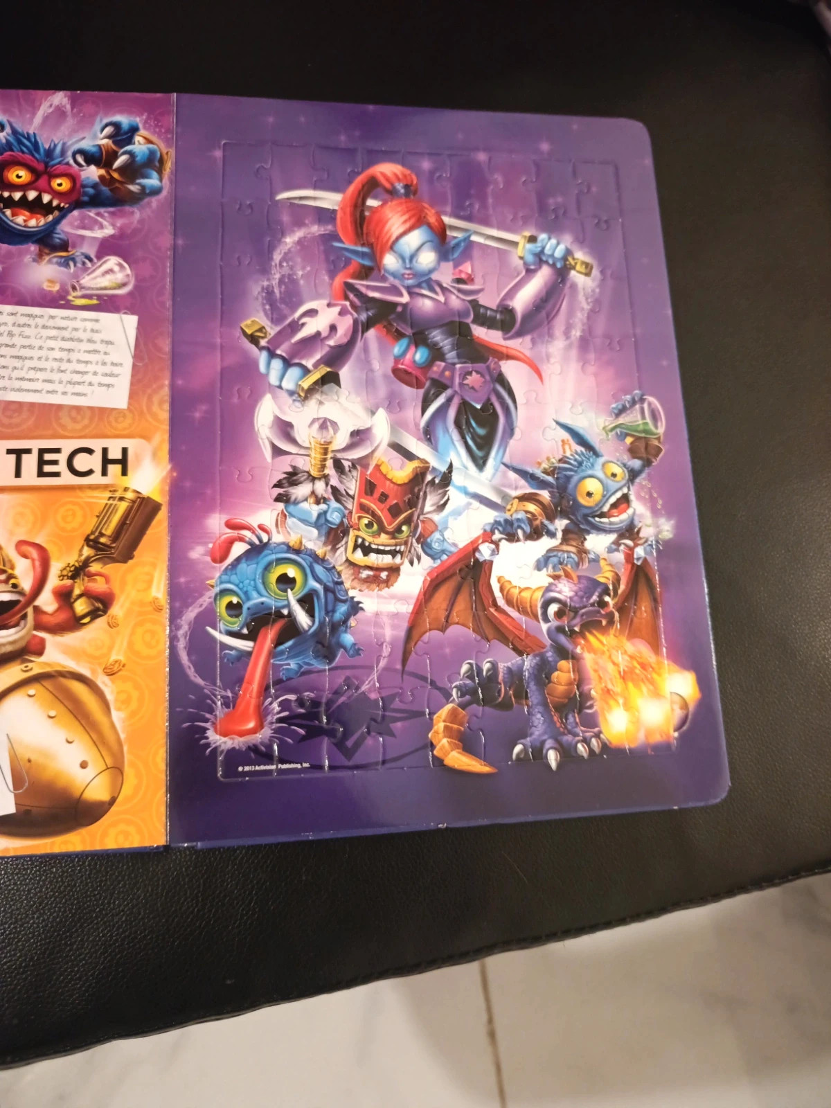 Livre puzzle Skylanders 5