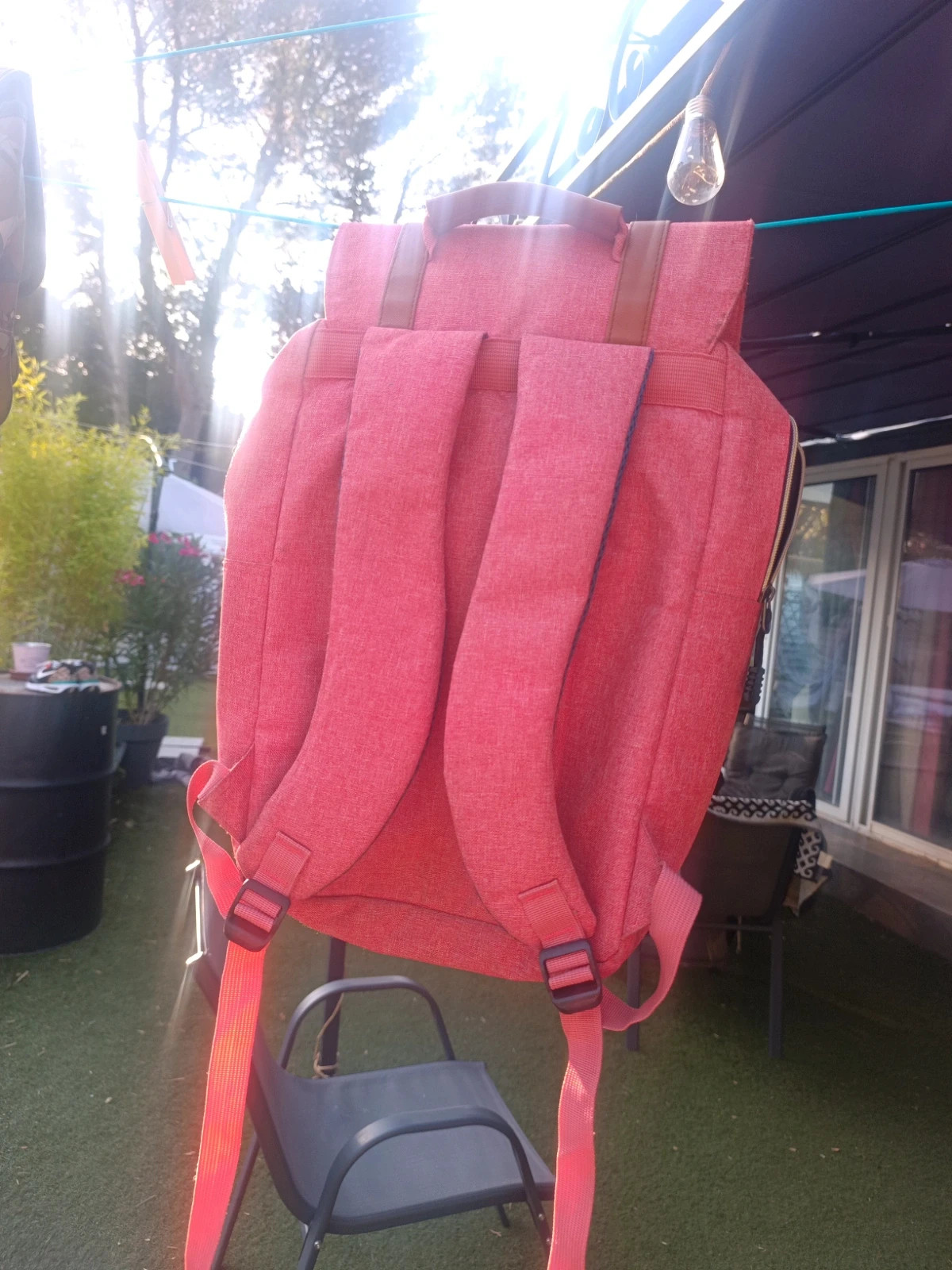 Sac a dos cartable rouge rose – Amazon 2