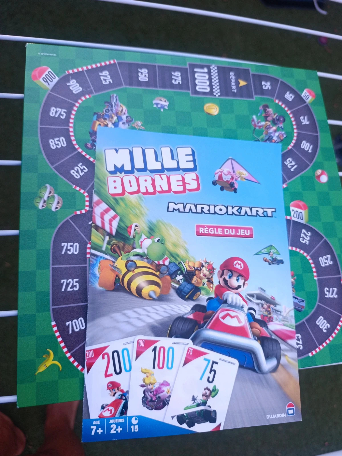 Jeu mille bornes Mario kart mario – Dujardin 4