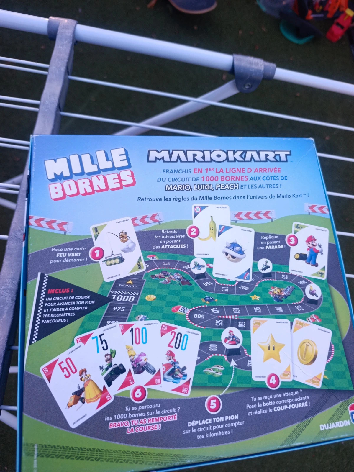 Jeu mille bornes Mario kart mario – Dujardin 2
