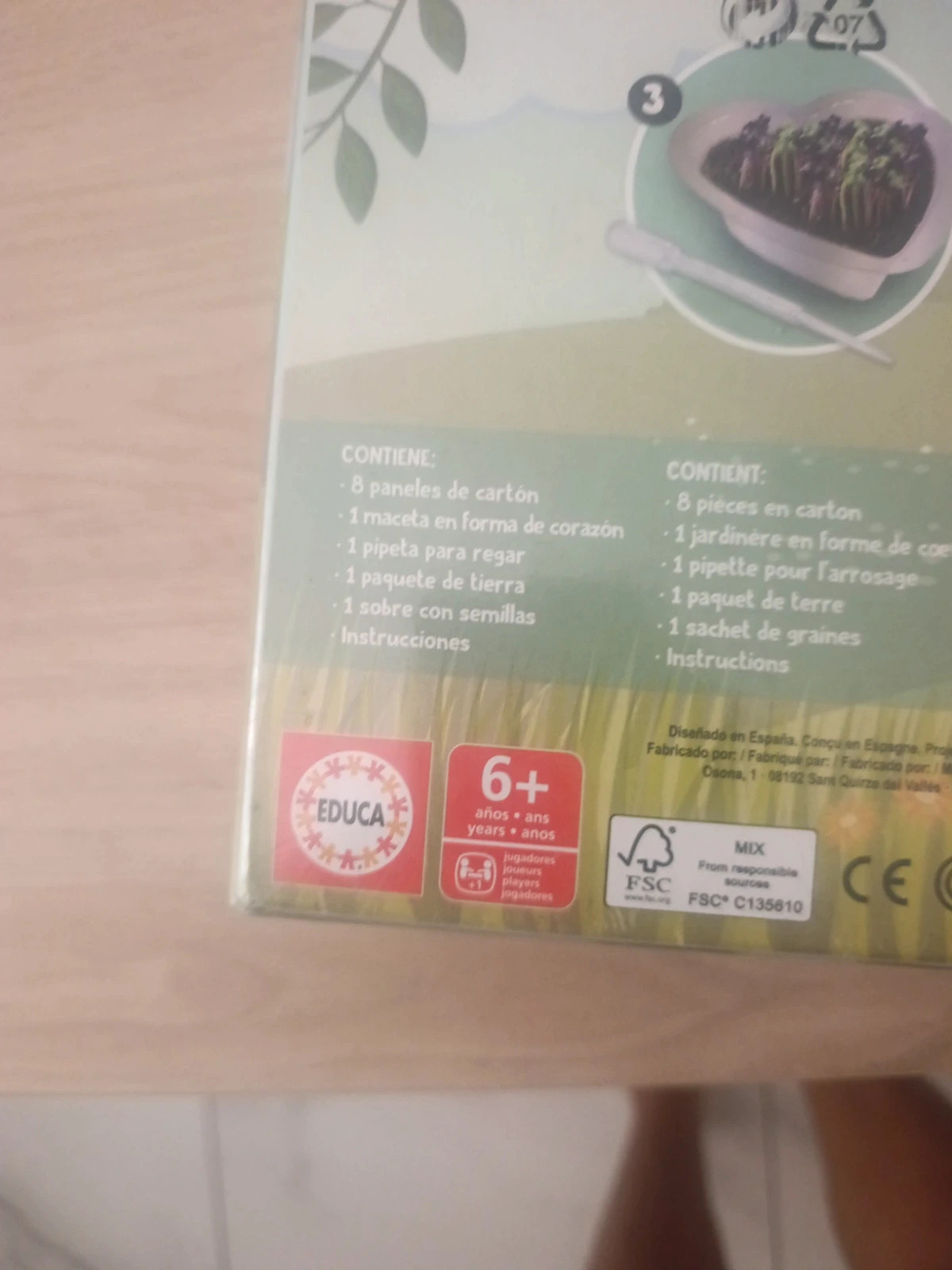 3d dream garden's fait comme un jardinier – Educa – taille Taille unique 5