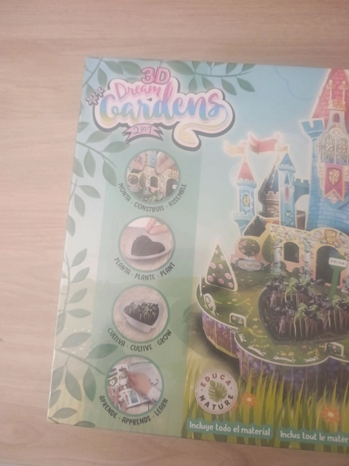 3d dream garden's fait comme un jardinier – Educa – taille Taille unique 3