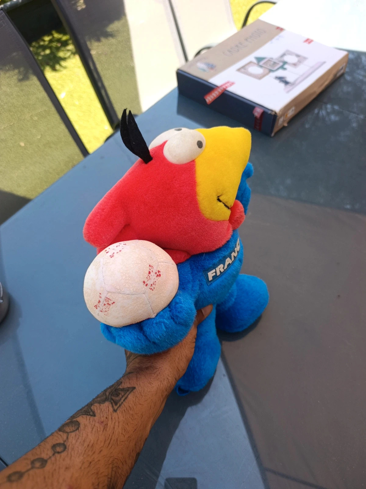 Peluche footix France coupe du monde 1998 – France 98 – taille Taille unique 3