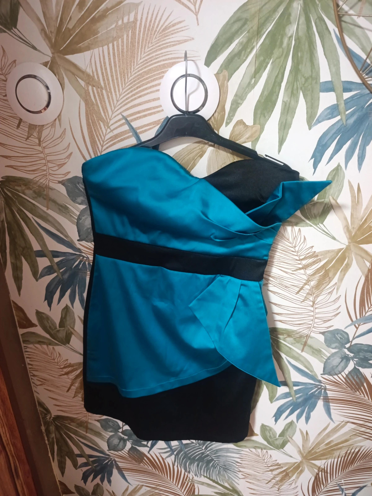 Robe bustier vert d'eau taille 40 L – Eva & Lola – taille L / 40 / 12 2
