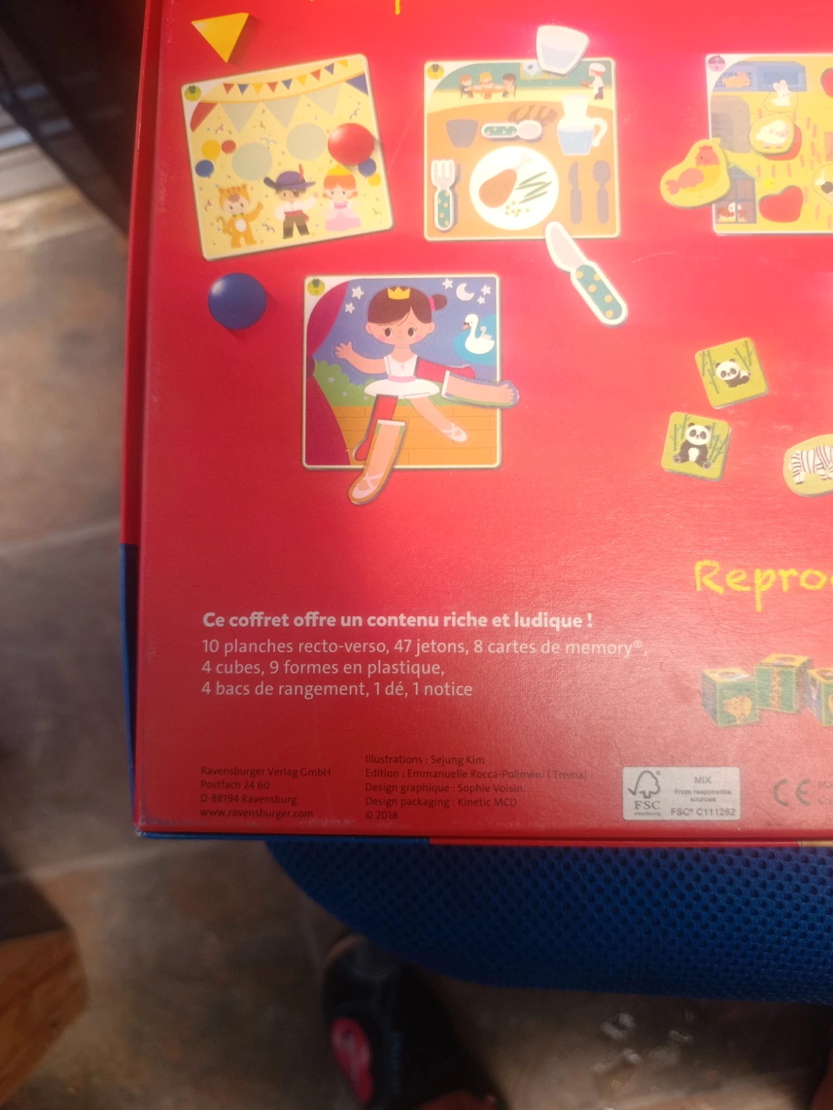 Jeu ludique pour la maternelle – Ravensburger – taille Taille unique 3