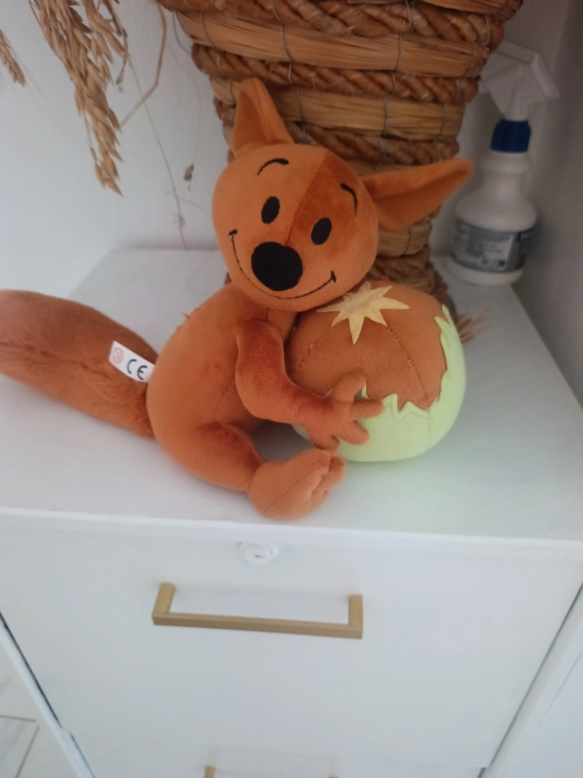 Peluche écureuil SPIP Spirou – Spirou – taille Taille unique 2