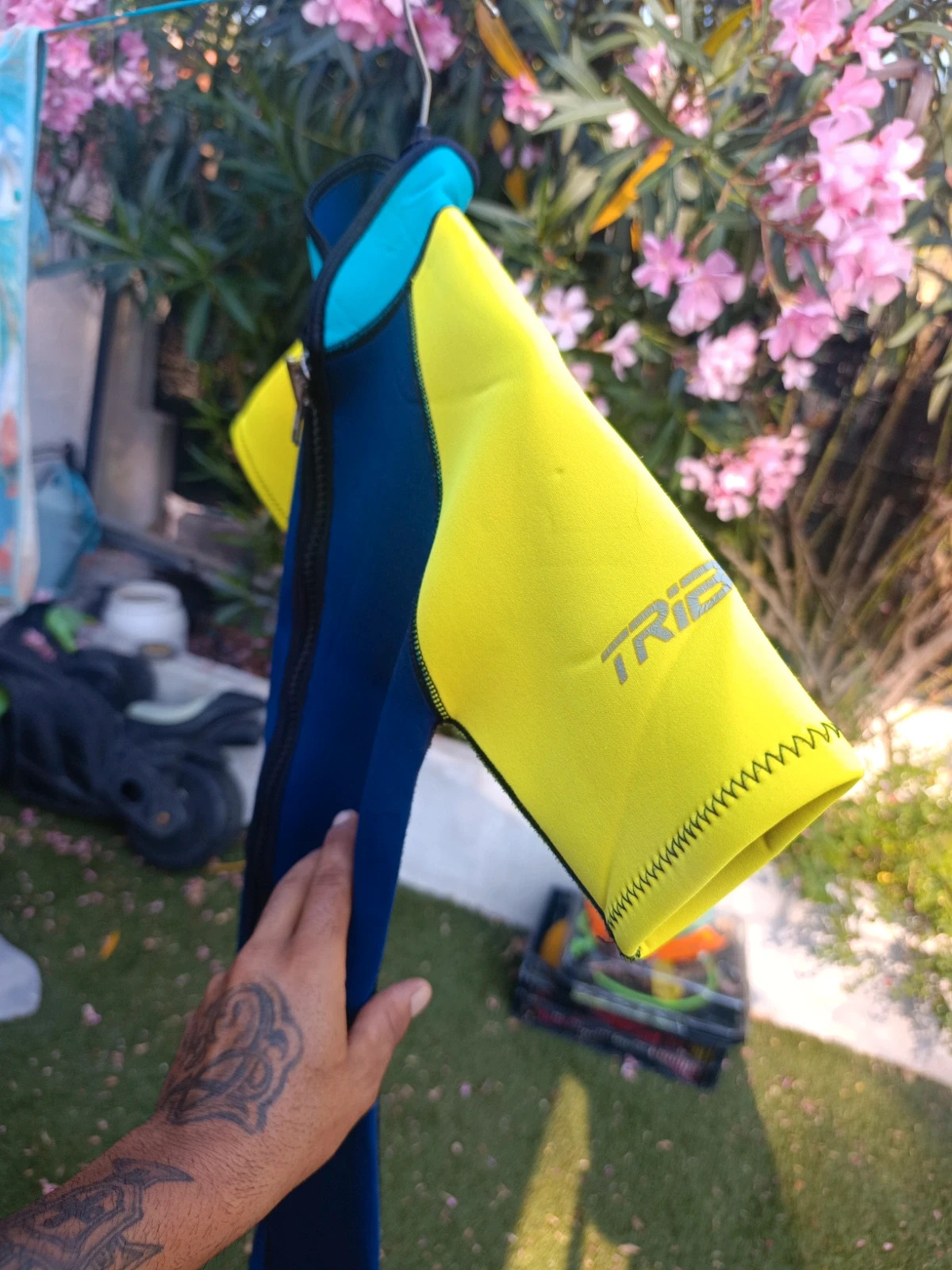 Combinaison de plongée paddle kayak taille 14ans – Tribord 2