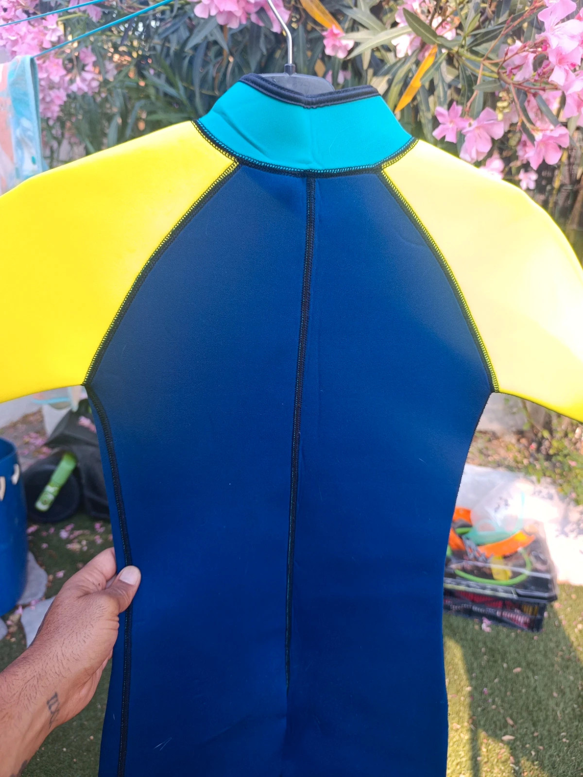 Combinaison de plongée paddle kayak taille 14ans – Tribord 4