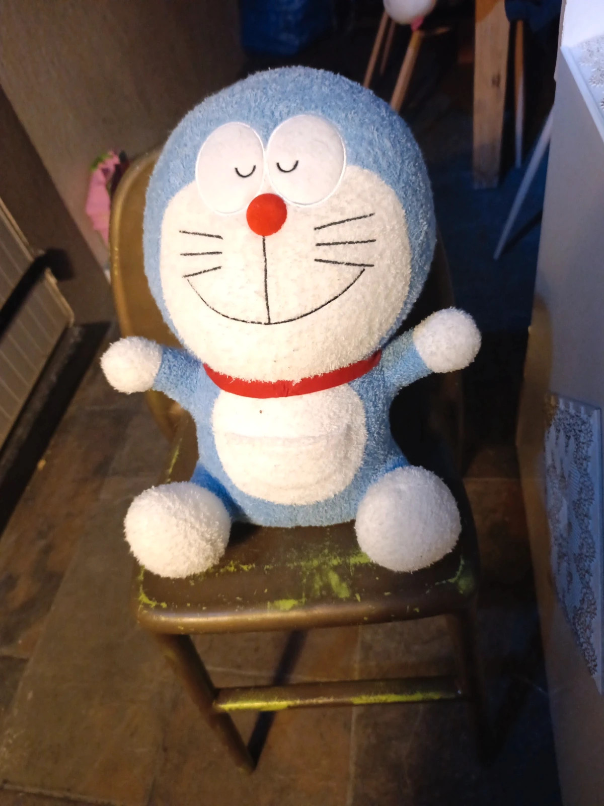 Peluche Doraeon yeux fermé peluche 40cm – Doraemon – taille Taille unique 2