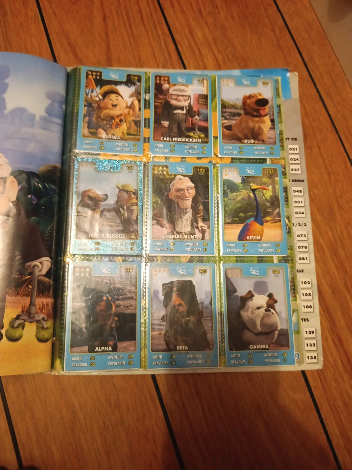 Carte a collectionner Disney pixar – Disney 5