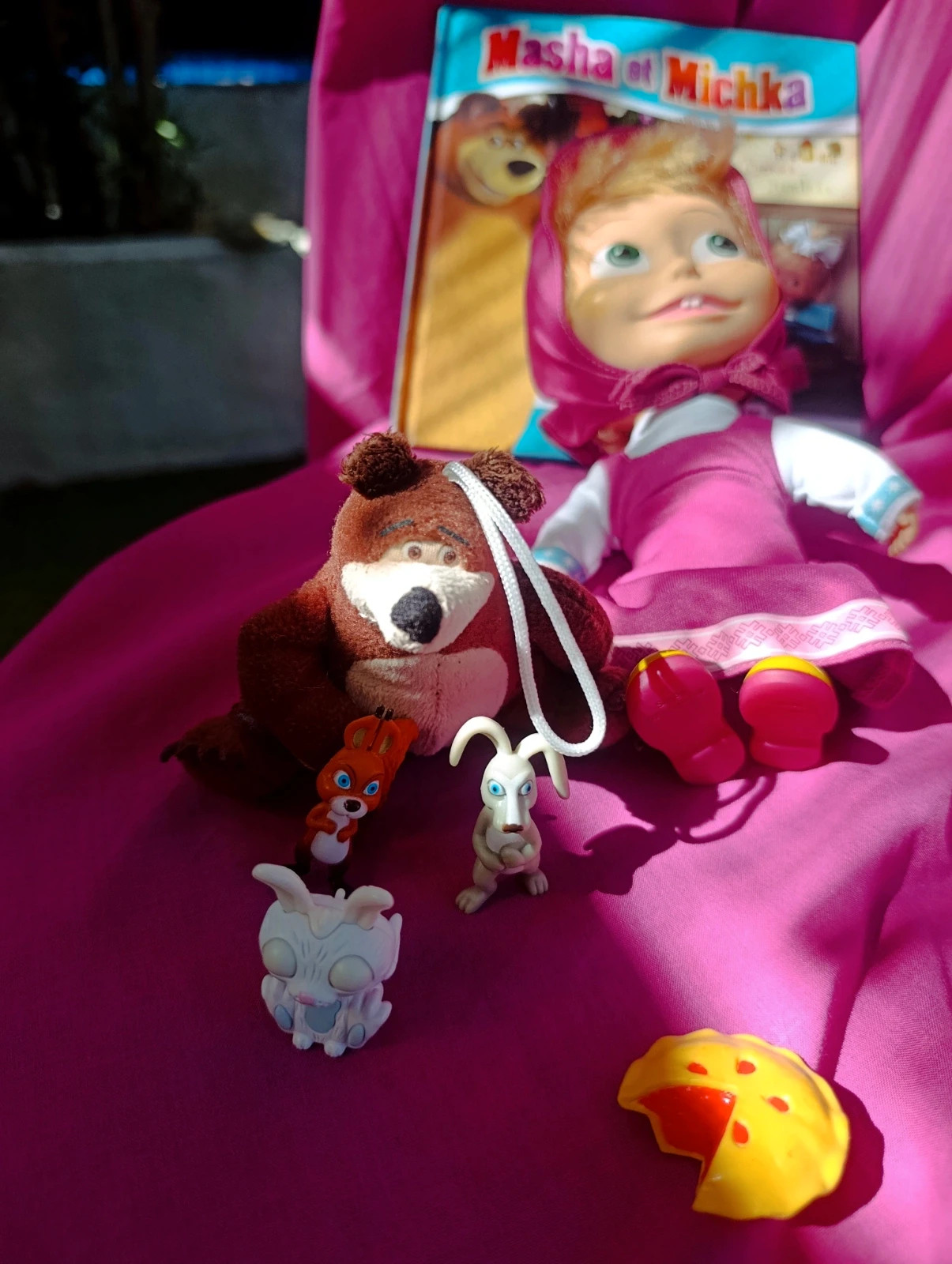 🧸 lot Masha et Michka grande poupée + figurines + 2 livres + peluche – MASHA AND THE BEAR – taille Taille unique 5