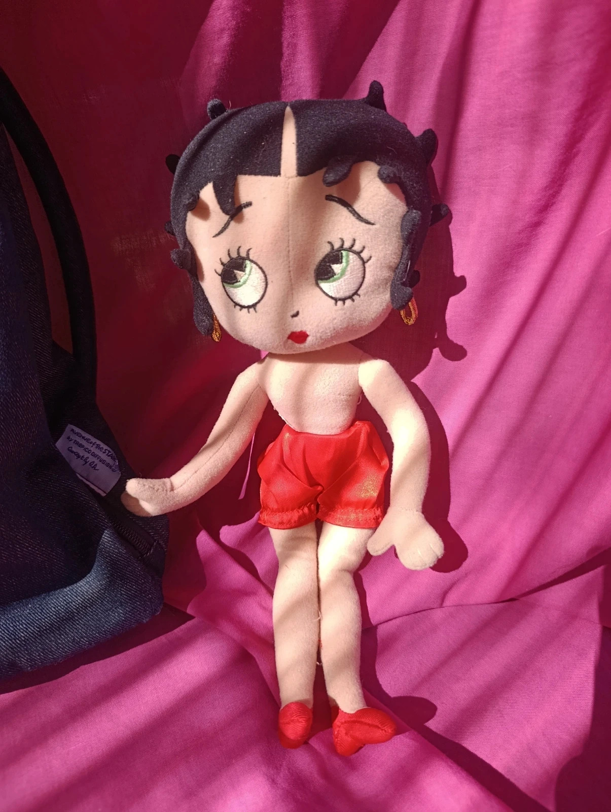 Sac Betty Boop vintage sexy skipper avec sa peluche Betty Boop assortie – Betty Boop – taille Taille unique 2