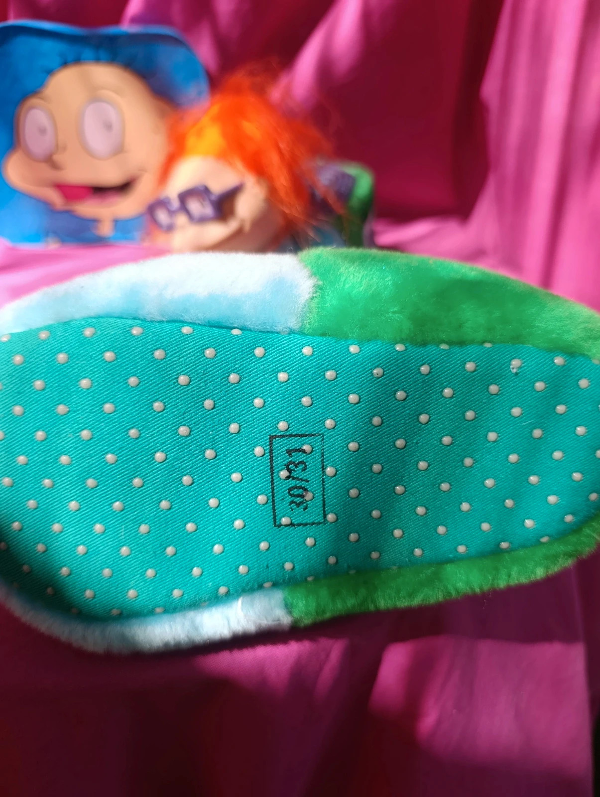 LOT Razmoket chaussons peluche Charles Edouard + trousse Tommy – Razmoket – taille 30 4