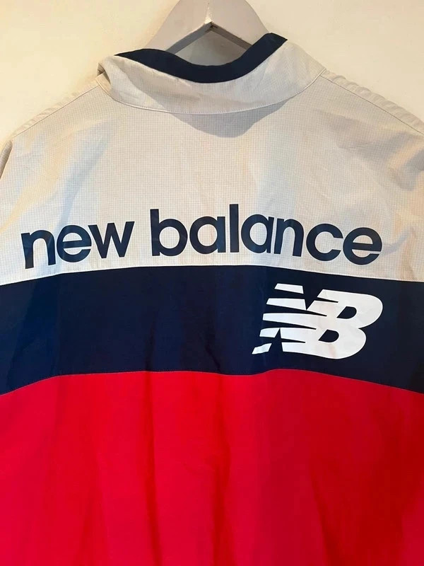 Cortavientos New Balance retro 90s big logo color block XL – New Balance – taille XL 5