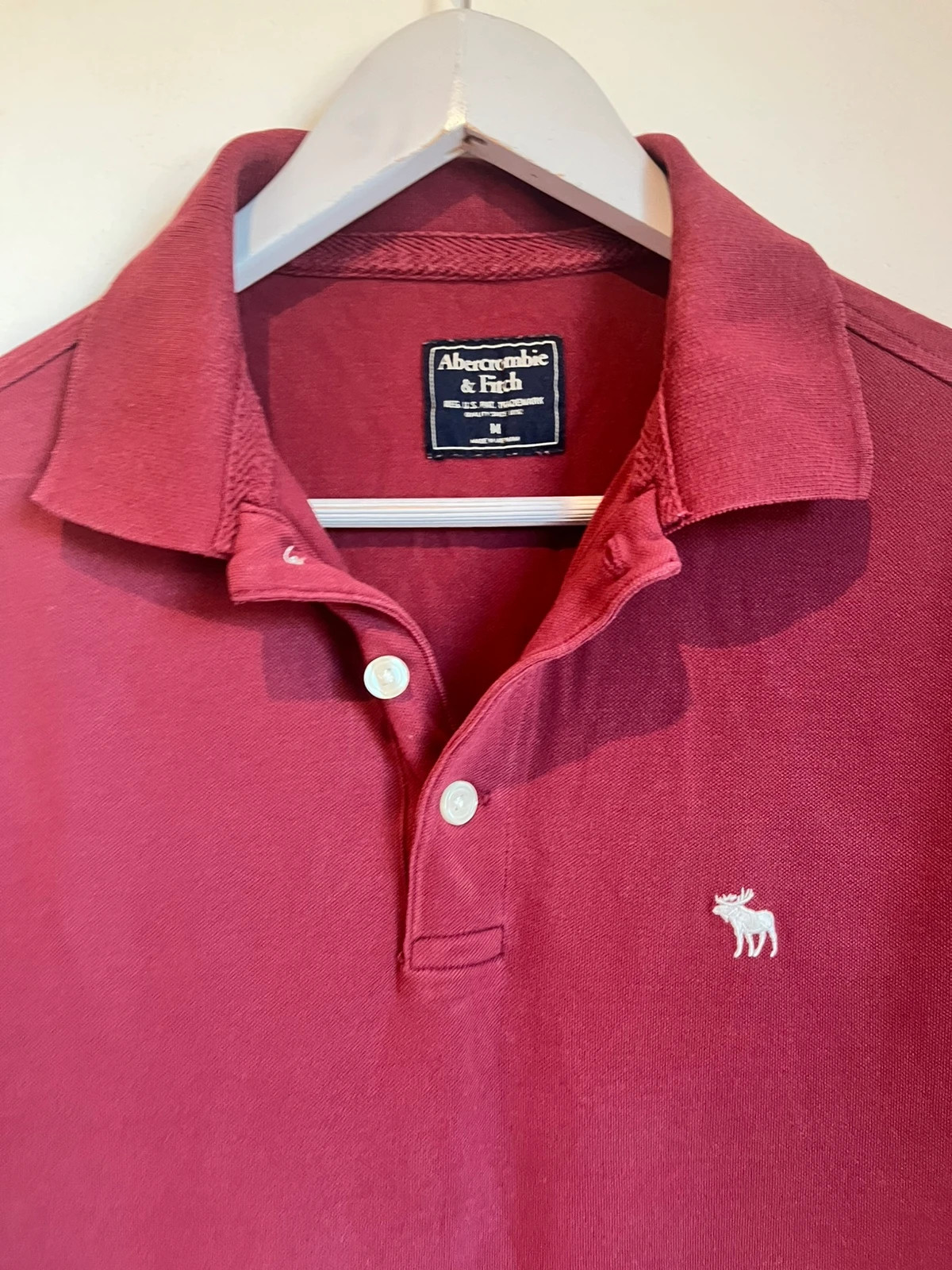 Polo Abercrombie & Fitch granate talla M – Abercrombie & Fitch – taille M 2