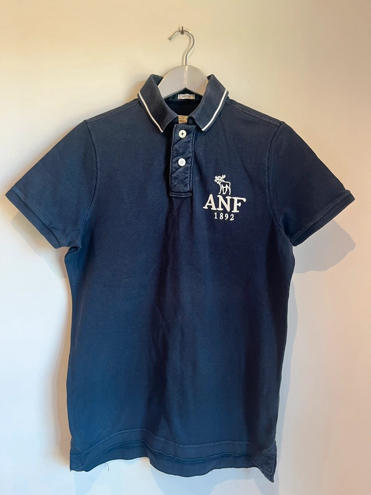 Polo Abercrombie & Fitch Muscle ANF 1892 talla L